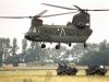 The Boeing CH-47 working for the Royal Netherlands Air Force.