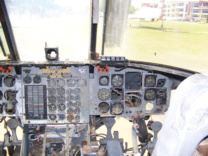 The interior of 65-07992 as of 16 April 2009.