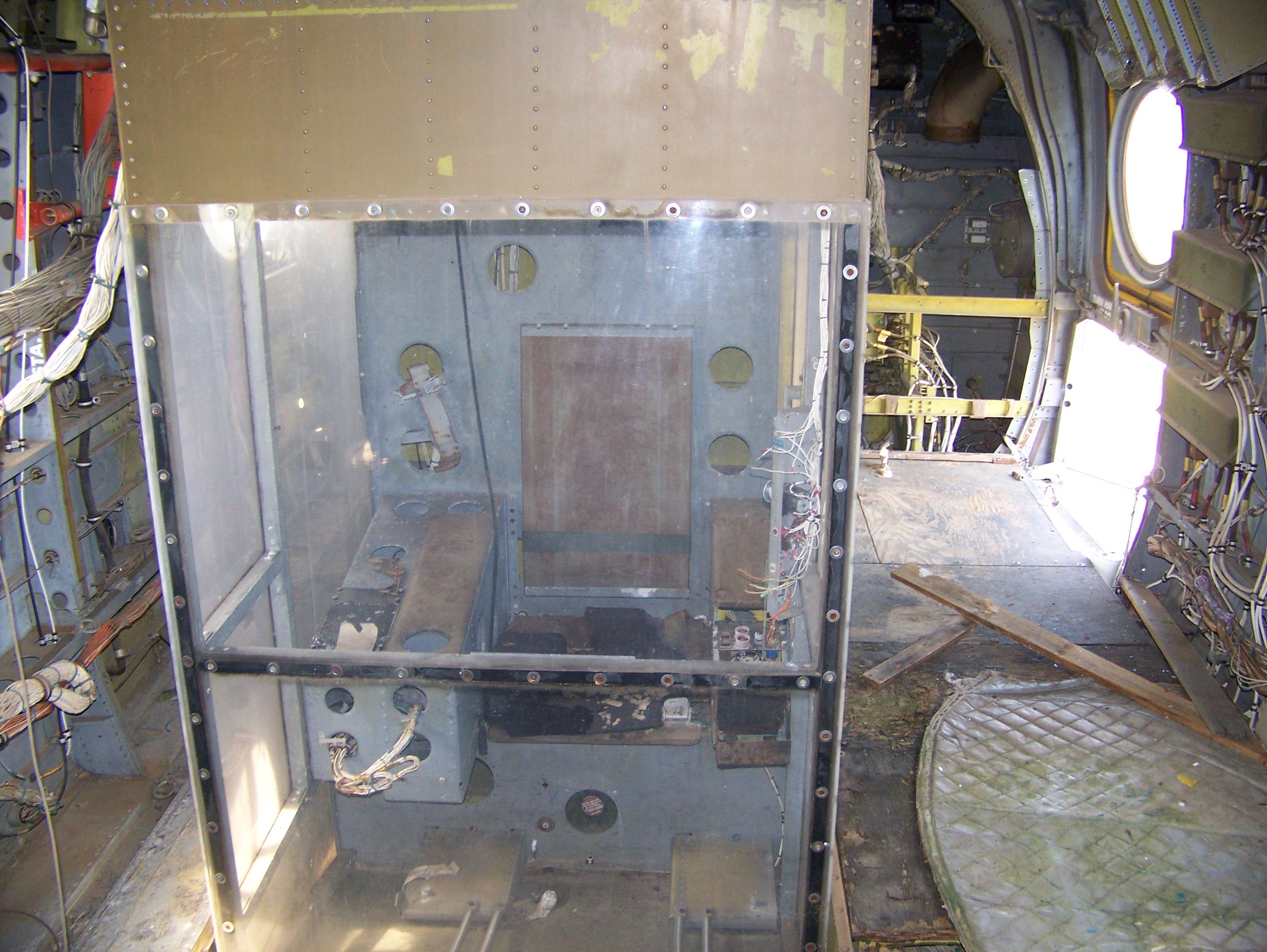 The interior of 65-07992 as of 16 April 2009.