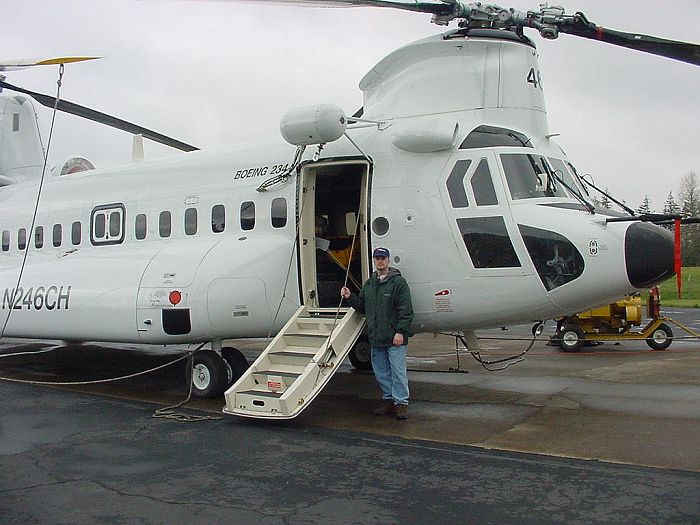 Columbia Helicopters Incorporated Chinook N246CH.