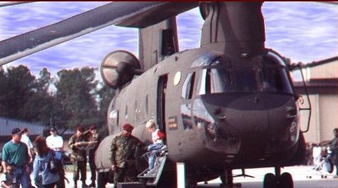 85-24335 at the Pope Air Show - 1997.