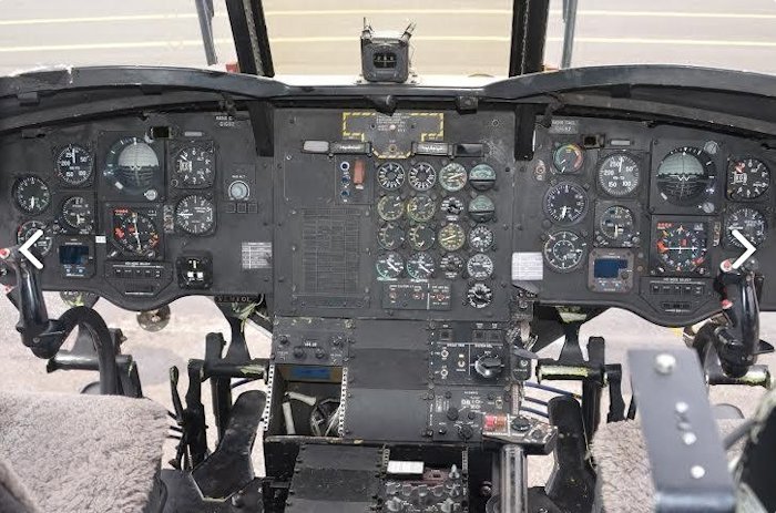 CH-47D Chinook helicopter 86-01682 resting on the ramp at Madison Executive Airport (KMDQ), Meridianville, Alabama, during the auction process as it went up for sale to the highest bidder on the commercial market.