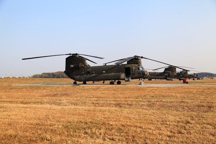 5 November 2013: 88-00089 resting on the ramp at Camp Humphreys, Republic of Korea, as the D model fleet assigned to B Company - "Innkeepers", 3rd Battalion, 2nd Aviation Regiment, undergoes a Foreign Military Sale (FMS) to the Republic of Korea. The Korean government purchased the 14 aircraft assigned to the Innkeepers for approximately $3,000,000 each as is, with five spare GA-714A engines and some various parts.