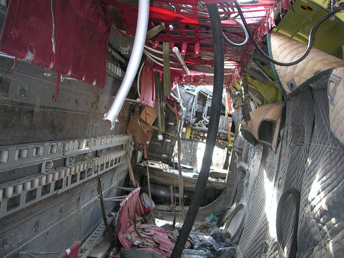 The final resting spot of 88-00098 in Iraq, 30 August 2003.