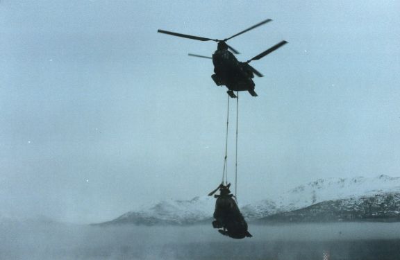 Boeing CH-47D 89-00173 - Final Descent.