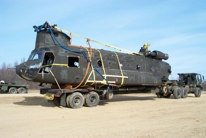 90-00183 at the crash site in Alaska.