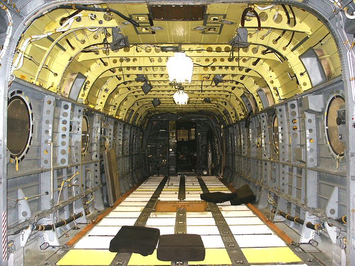 The Main Cabin of 90-00188 while undergoing Phase Maintenance in October of 2005 at Fort Rucker, Alabama.