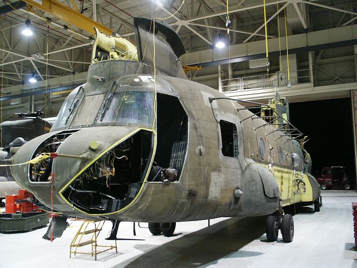 90-00188 while undergoing Phase Maintenance in October of 2005 at Fort Rucker, Alabama.