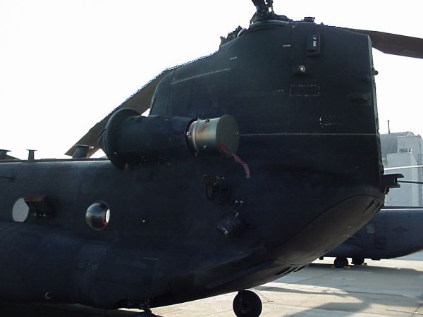 Boeing MH-47E Chinook helicopter, circa 1999.