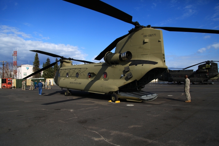 18 April 2012: 08-08771 in parking at the Sugar Bear Ramp on Ladd Field, Fort Wainwright, Alaska.