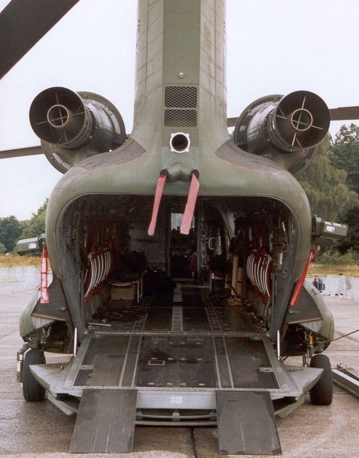 Royal Netherlands Air Force Chinook D-102.