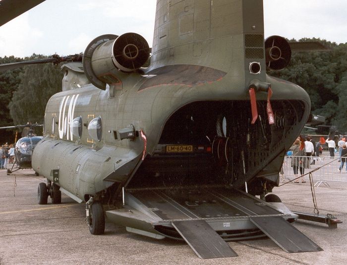 Royal Netherlands Air Force Chinook D-102.