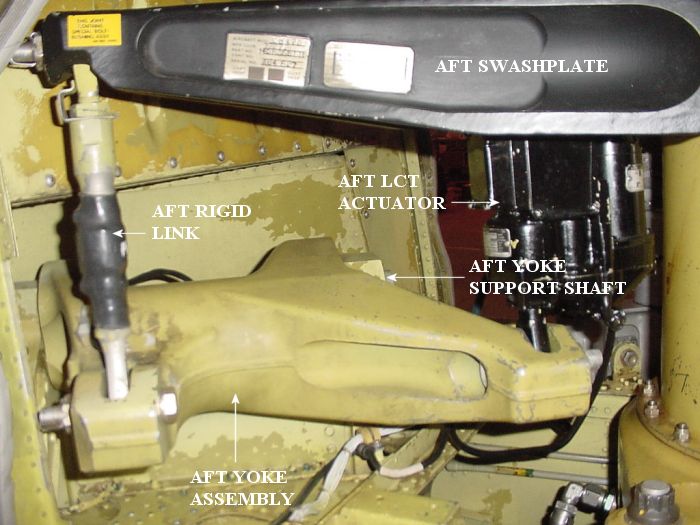 CH-47 Aft Yoke Assembly.