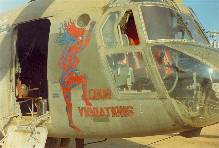 Nose Art from the 132nd Assault Support Helicopter Company (ASHC) - "Hercules", from their days in the Republic of Vietnam.