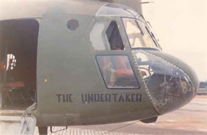 Nose Art from the 132nd Assault Support Helicopter Company (ASHC) - "Hercules", from their days in the Republic of Vietnam.